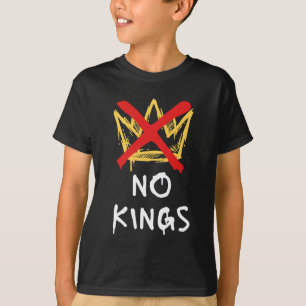 No Kings America Protest Democracy Anti-Trump I T-Shirt