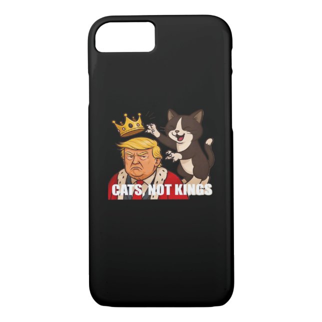 No Kings Anti Cats Funny Classic Style Case-Mate iPhone Case (Back)