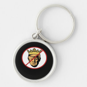 No Kings Anti Classic Creative Design Keychain