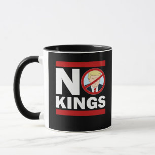 No Kings Anti Classic Minimal Clean Mug