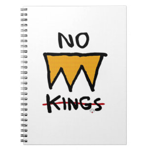 No Kings Anti Classic Notebook