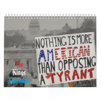 NO KINGS CALENDAR