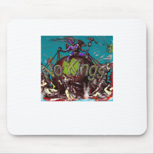 No Kings Classic Modern Minimal Style Mouse Pad