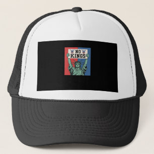 No Kings Classic Patriotic Style Trucker Hat