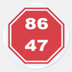 NO KINGS CLASSIC ROUND STICKER