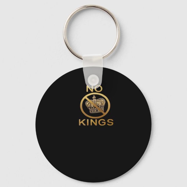 No Kings Creative Style Keychain (Front)