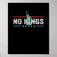 No Kings Day Retro Classic Design