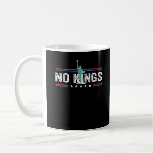 No Kings Day Retro Graphic Coffee Mug