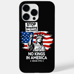 No Kings Day – Stop Wrecking Our Country Protest Case-Mate iPhone 14 Pro Max Case