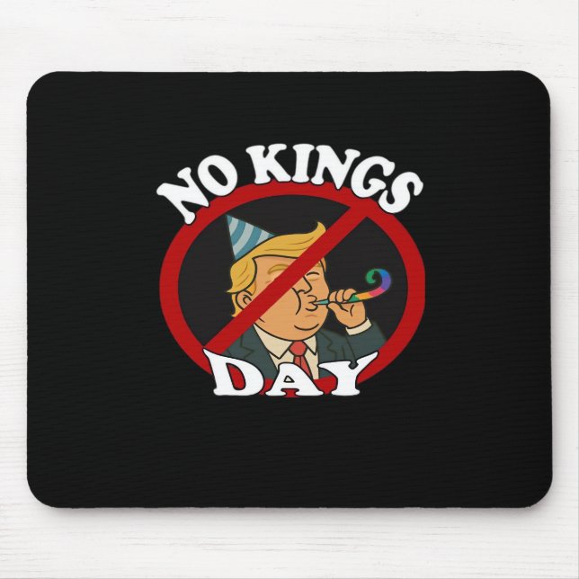 No Kings Day Vintage Classic Graphic Mouse Pad (Front)