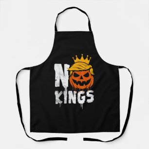 No Kings Halloween Apron