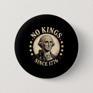 No Kings In America 1776 2 Inch Round Button
