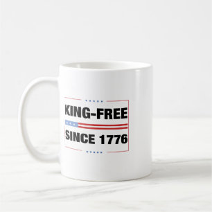 No Kings In America 1776 Save Democracy United Sta Coffee Mug