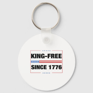 No Kings In America 1776 Save Democracy United Sta Keychain