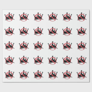 No Kings In America 2025 4th of July  Wrapping Paper