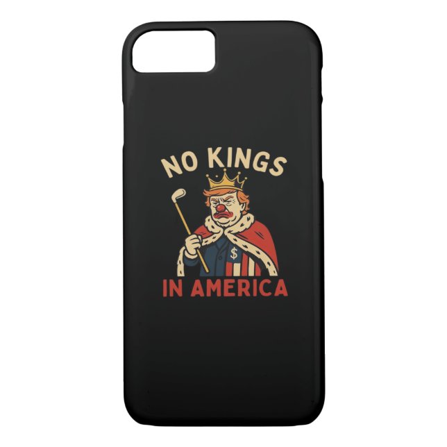 No Kings In America Anti-Donald No Kings Day Class Case-Mate iPhone Case (Back)