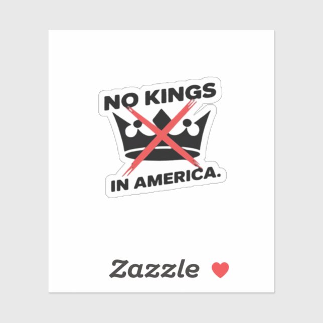 No Kings In America Anti Essential Retro Style (Sheet)