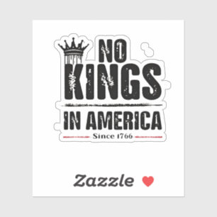 No Kings in America Anti Trump American Patriotic