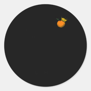 No Kings In America Black Cat Funny Litical Meme F Classic Round Sticker