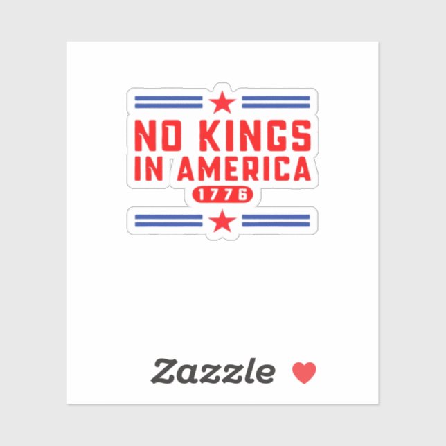 No Kings In America Classic Minimal Clean (Sheet)