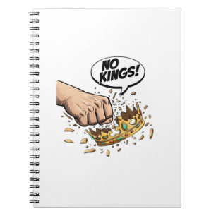 No Kings In America Creative Design Notebook