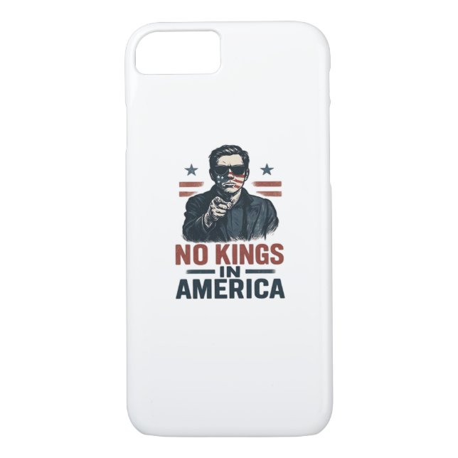 No Kings In America Defend Since 1776 Patriotic Gr Case-Mate iPhone Case (Back)