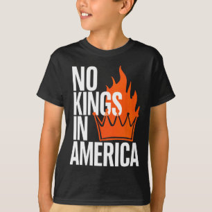 No Kings In America Democracy Court Ruling Saying T-Shirt