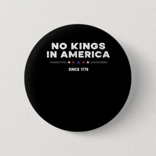 No Kings In America Doge Classic Trendy Graphic 2 Inch Round Button