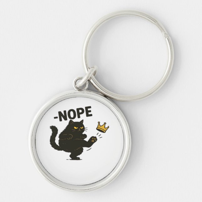 No Kings In America Essential Cool Unique Keychain (Front)