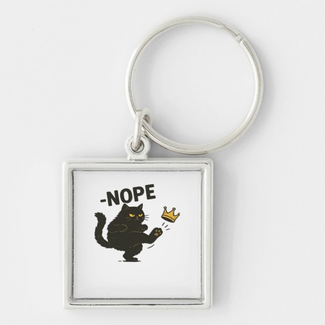 No Kings In America Essential Cool Unique Keychain (Front)