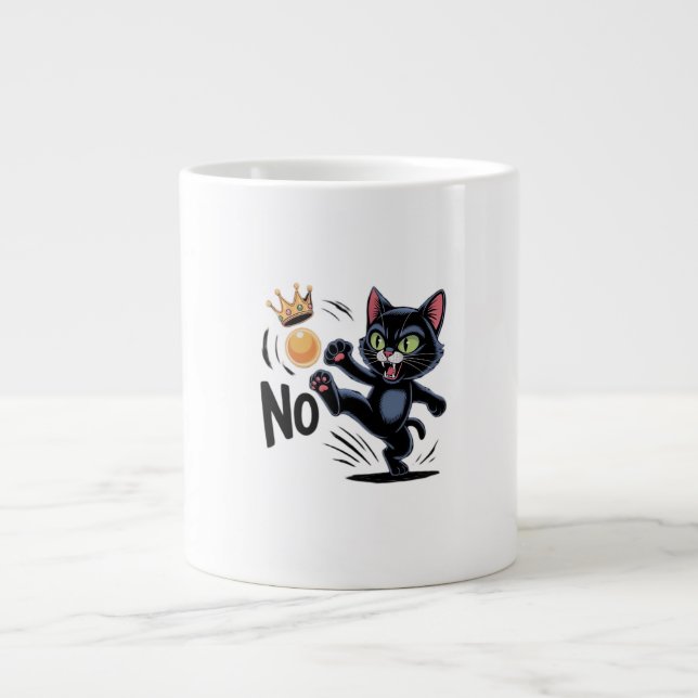 No Kings In America Essential Minimal Clean Large Coffee Mug (Front)