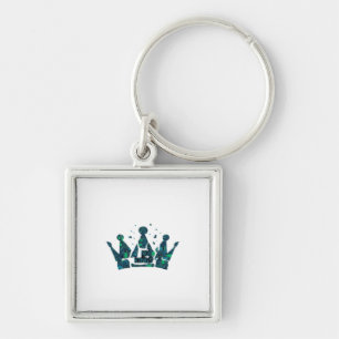 No Kings In America Freedom Aesthetic Keychain