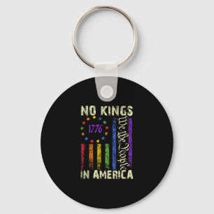 No Kings In America Funny Lgbt  Keychain