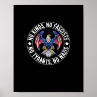 No Kings In America No Fascists We The People Poli