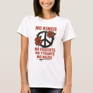 No Kings in America, No Kings Day Protest T-Shirt