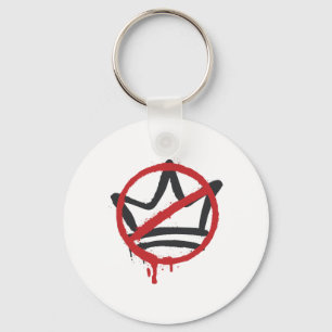 No Kings In America Pro Democracy Anti Monarchy Ol Keychain