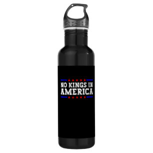 No Kings In America Resist Retro Vintage Graphic 710 Ml Water Bottle