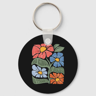 No Kings In America Resist Trump Protest Patriotic Keychain