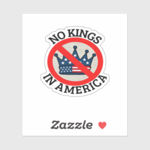 No Kings In America Retro Classic