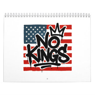 No Kings In America Save Democracy I Dissent Anti  Calendar
