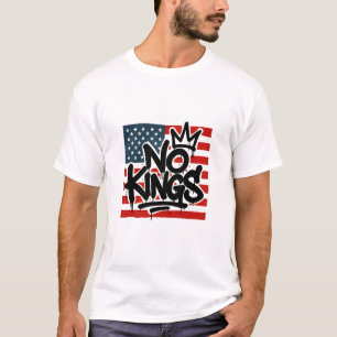 No Kings In America Save Democracy I Dissent Anti  T-Shirt