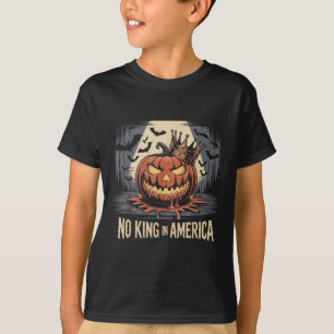 No Kings In America Since 1776 Distressed Usa Flag T-Shirt