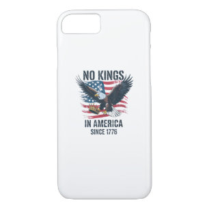 No Kings In America Since 1776 Minimal Clean Case-Mate iPhone Case