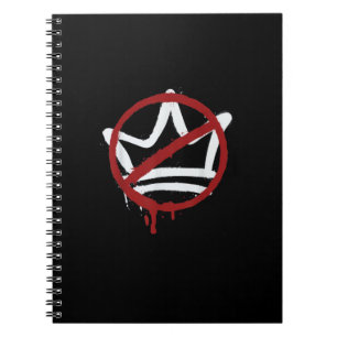 No Kings In America Since 1776 Minimal Clean Notebook