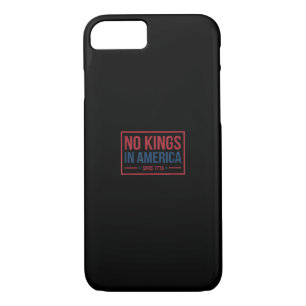 No Kings In America Since 1776 Patriotic Retro Cla Case-Mate iPhone Case