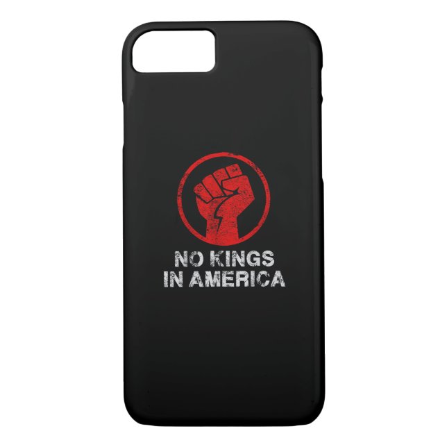 No Kings In America Since 1776 Resist 8647 US Flag Case-Mate iPhone Case (Back)