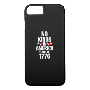 No Kings In America Since 1776 Simple Classic Case-Mate iPhone Case