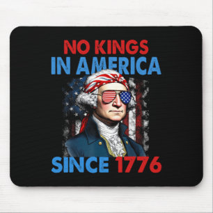 No Kings In America Since 1776 Usa Flag Save Democ Mouse Pad