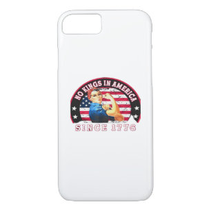 No Kings In America Since 1776 USA Flag Save  Esse Case-Mate iPhone Case