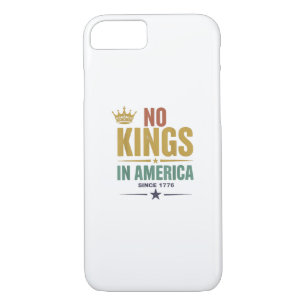 No Kings In America Since 1776 Vintage Patriotic U Case-Mate iPhone Case